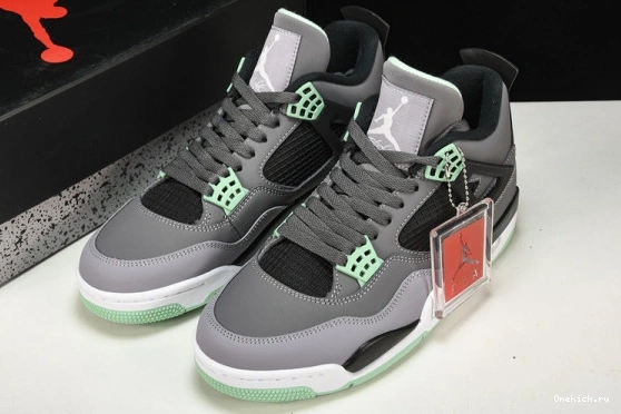 Air Jordan Retro 4 308497-033 471 Glow 308497-033 TopPick Green 0520